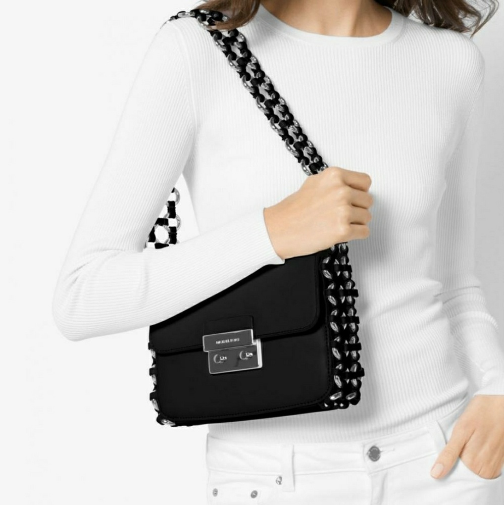 Michael Kors Women's Piper Shoulder Flap Bag